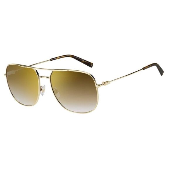 Givenchy GV-7195-S - J5G/JL Unisex Gold Metal Frame Brown Gradient Sunglasses - Picture 1 of 12